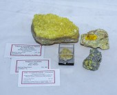 GROUP OF SULPHUR MINERAL SPECI
