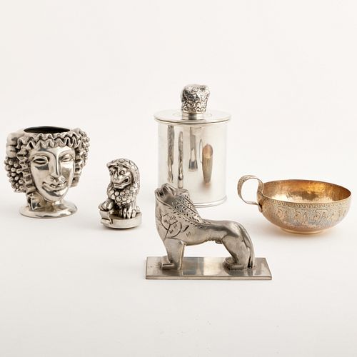 GROUP OF SVENSKT TENN PEWTER AND AN