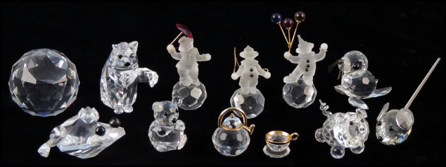 GROUP OF SWAROVSKI CRYSTAL