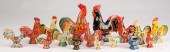 GROUP OF SWEDISH CARVED AND PA