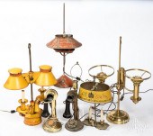 GROUP OF TABLE LAMPSGroup of t