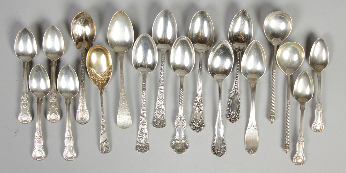 Group of Tablespoons & teaspoons