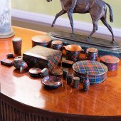 GROUP OF TARTAN WAREComprising