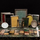 GROUP OF TEN AMERICAN SILVER P