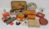GROUP OF TEN ASIAN BOXES & OTH