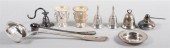 GROUP OF TEN ASSEMBLED SILVER