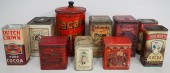 GROUP OF TEN ASSORTED COCOA TI