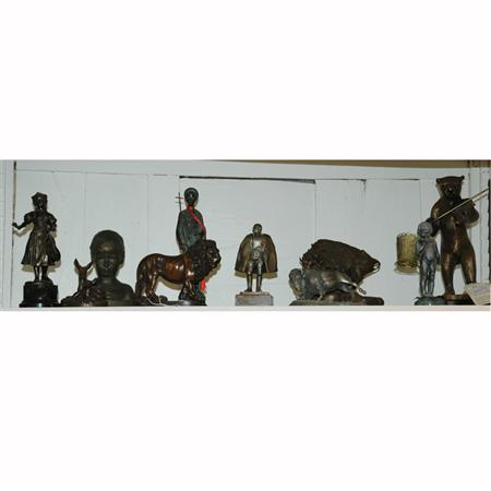 Group of Ten Bronze and Other