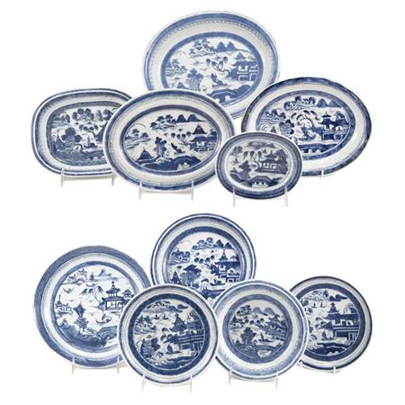 Group of Ten Canton Blue and