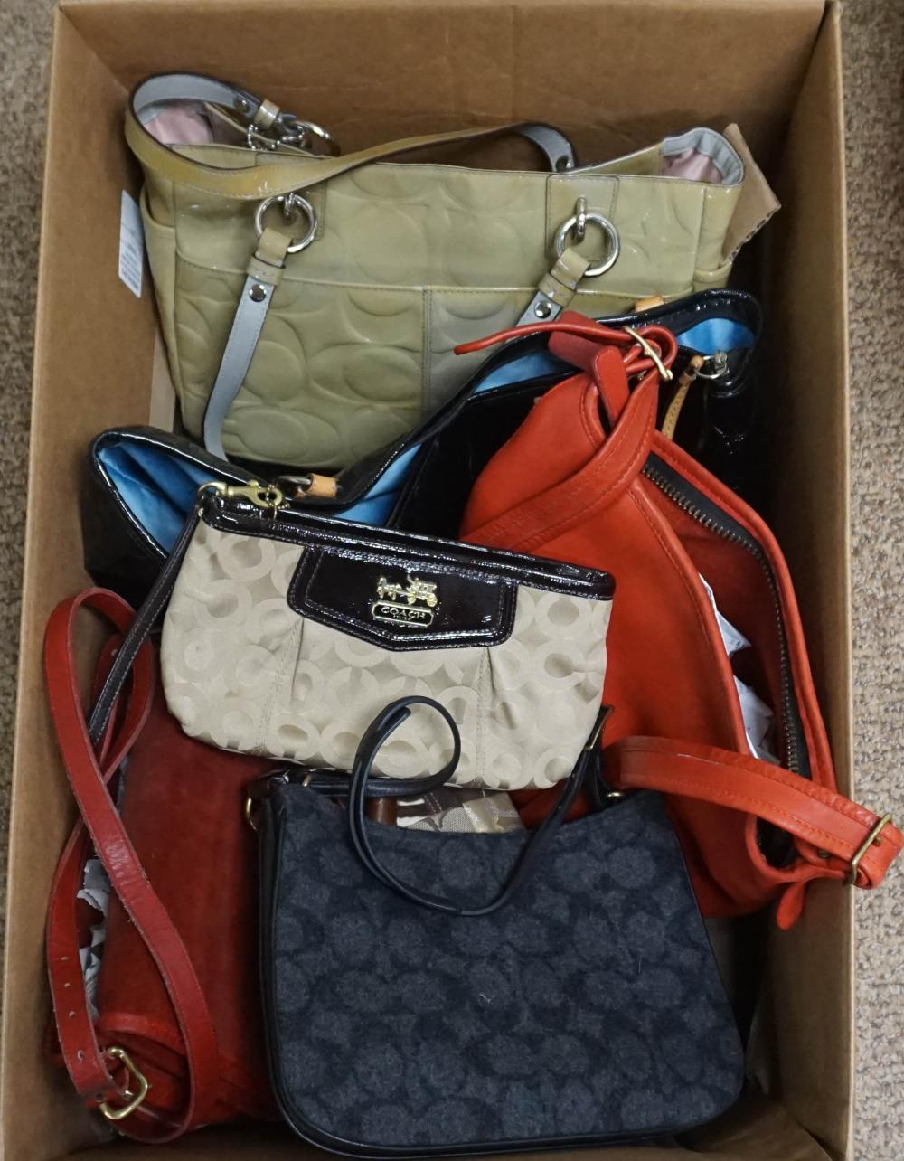 GROUP OF TEN COACH PURSESGroup of