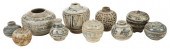 GROUP OF TEN EARLY THAI SAWANK