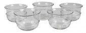 GROUP OF TEN GEORGIAN GLASS FI