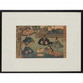 GROUP OF TEN JAPANESE PRINTS ?