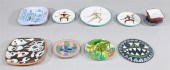 Group of ten mid century studi