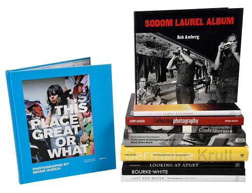 GROUP OF TEN PHOTOGRAPHY BOOKSten