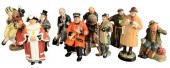 GROUP OF TEN ROYAL DOULTON POR