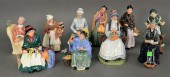 GROUP OF TEN ROYAL DOULTON POR