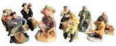 GROUP OF TEN ROYAL DOULTON POR