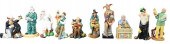 GROUP OF TEN ROYAL DOULTON POR