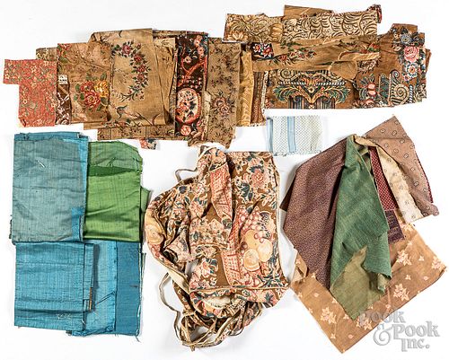 GROUP OF TEXTILE FRAGMENTS,
