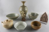 GROUP OF THAI POTTERY, MOSTLY