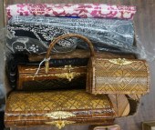 GROUP OF THAI SILK AND COTTON