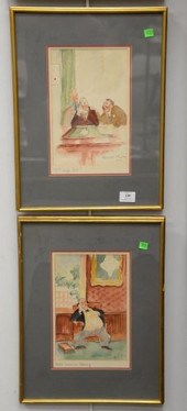 GROUP OF THIRTEEN FRAMED PIECE