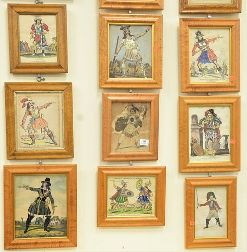 GROUP OF THIRTEEN THEATER HAND
