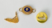 GROUP OF THREE 14K YELLOW GOLD