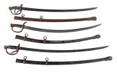 GROUP OF THREE 19TH CENTURY SW