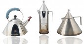 GROUP OF THREE ALESSI STOVE TO