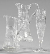 Group of Three American Glass