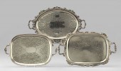 Group of Three American Silver