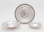 GROUP OF THREE AMERICAN STERLI