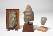 GROUP OF THREE ANCIENT SAND ST