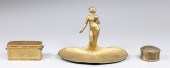 Group of three antique art nou