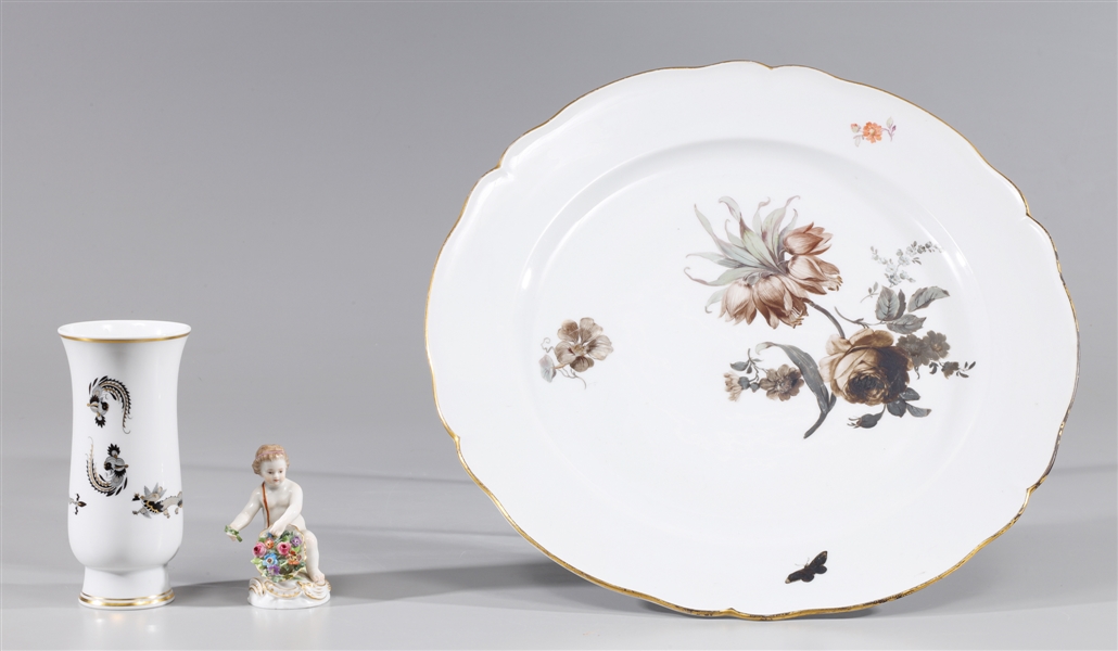 Group of three antique German
