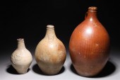 Group of three antique German