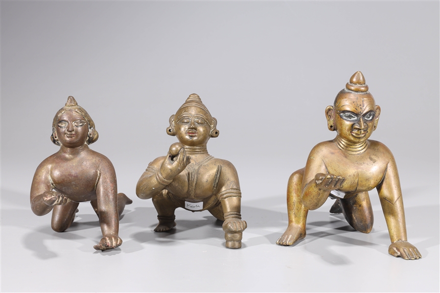 Group of three antique Indian