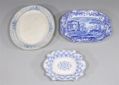 Group of three antique service