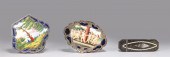 Group of three antique vanity