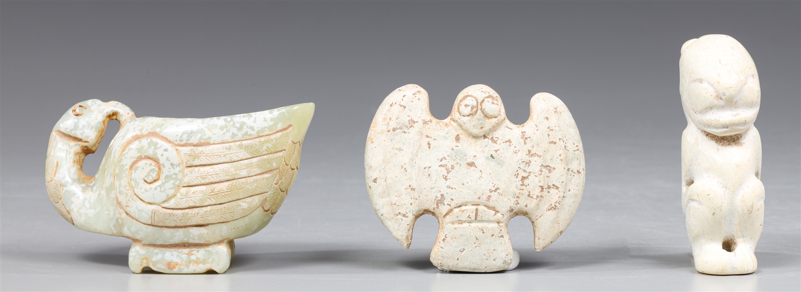 Group of three archaic Chinese