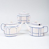 GROUP OF THREE CASTLEFORD TYPE