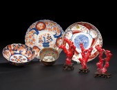 Group of Three Chinese Coral S