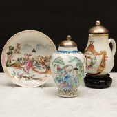 GROUP OF THREE CHINESE EXPORT