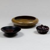 GROUP OF THREE CHINESE GLAZED