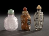 Group of Three Chinese Stone S