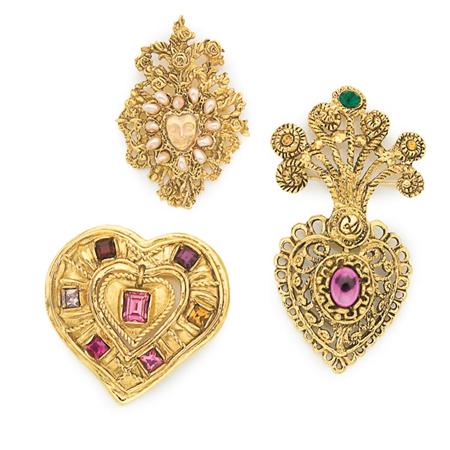 Group of Three Christian Lacroix