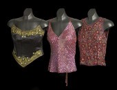 Group of Three Cocktail Tops,