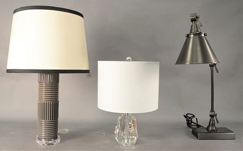 GROUP OF THREE CONTEMPORARY